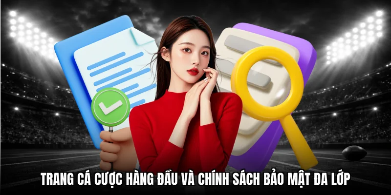 Trang cá cược hàng đầu và chính sách bảo mật đa lớp